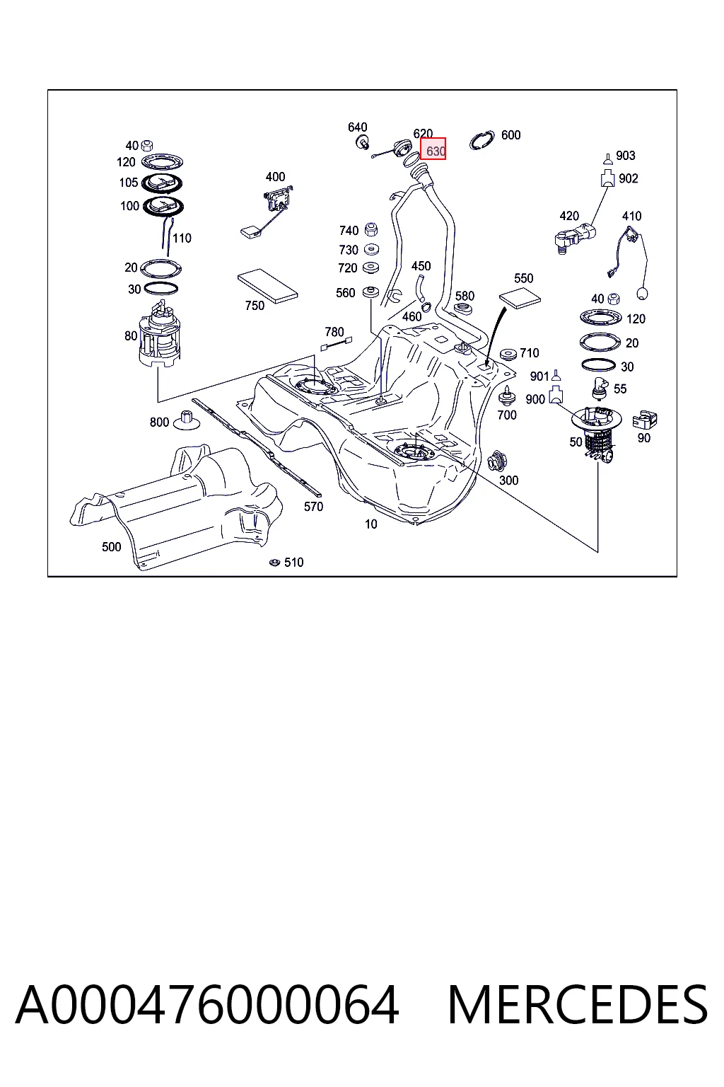 A000476000064 Mercedes