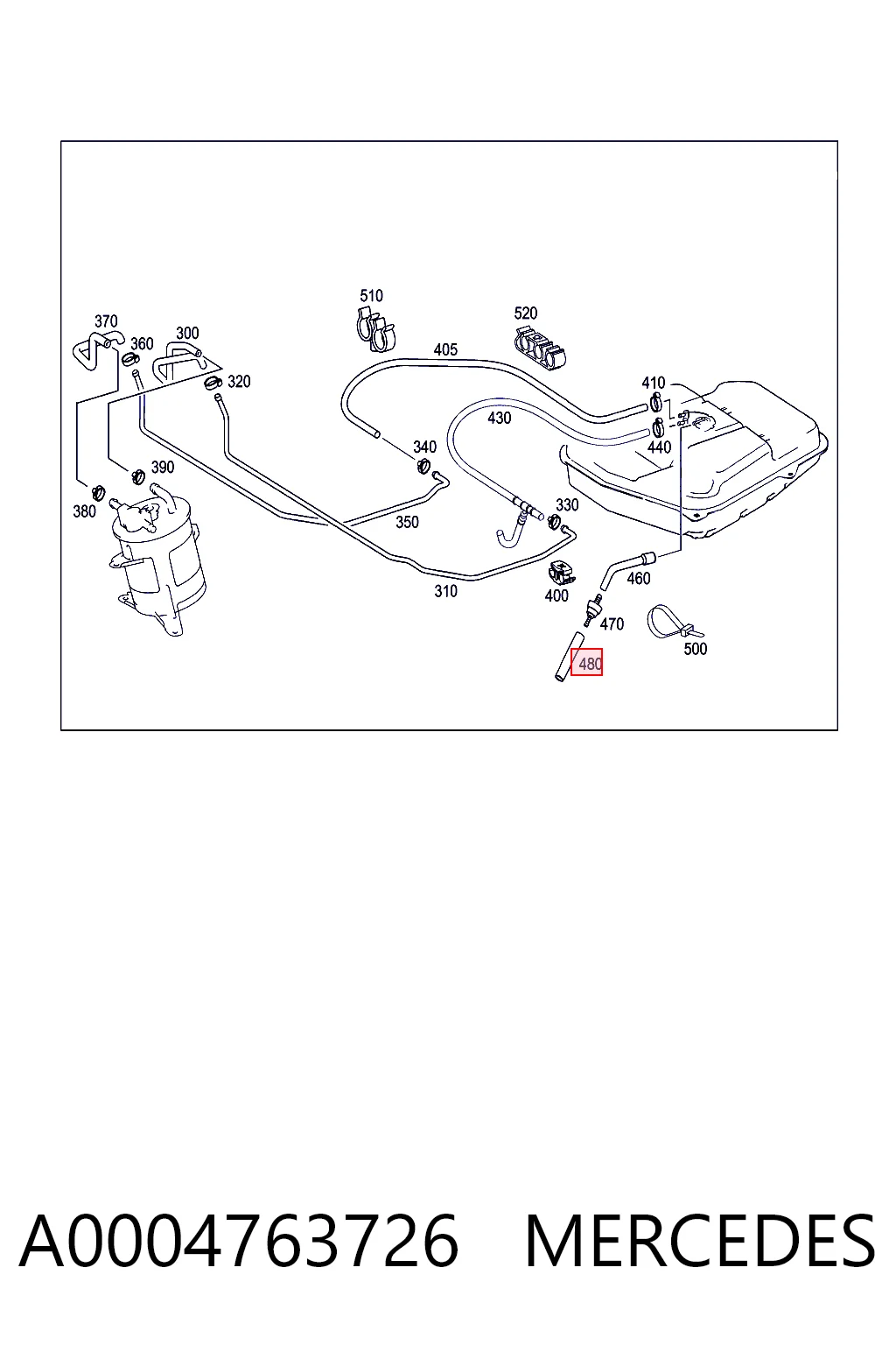 A0004763726 Mercedes
