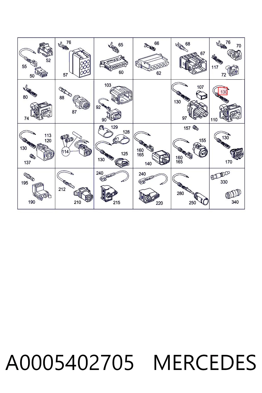 A0005402705 Mercedes