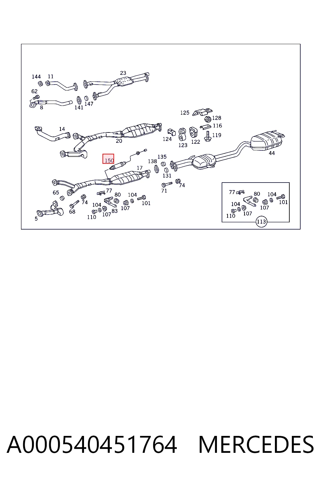 A000540451764 Mercedes