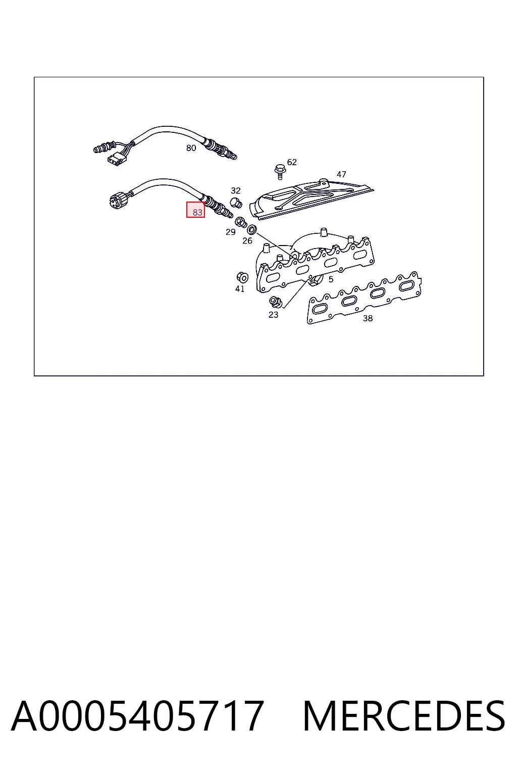 A0005405717 Mercedes