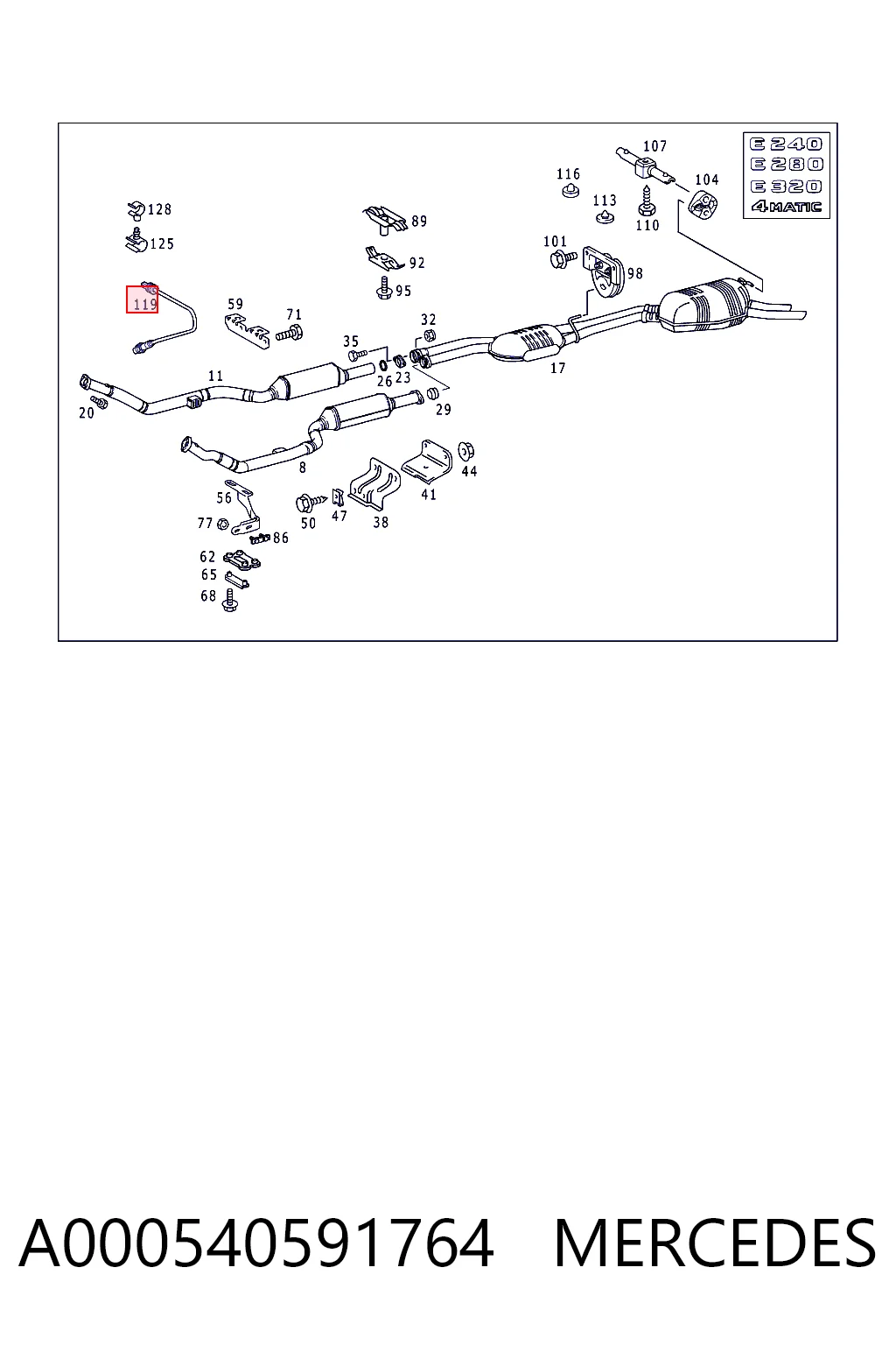 A000540591764 Mercedes
