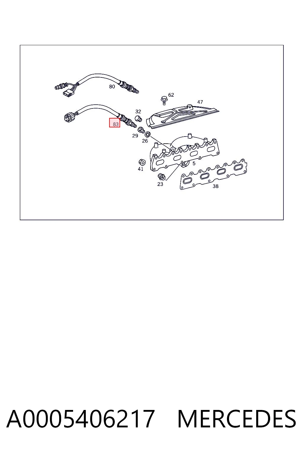 A0005406217 Mercedes