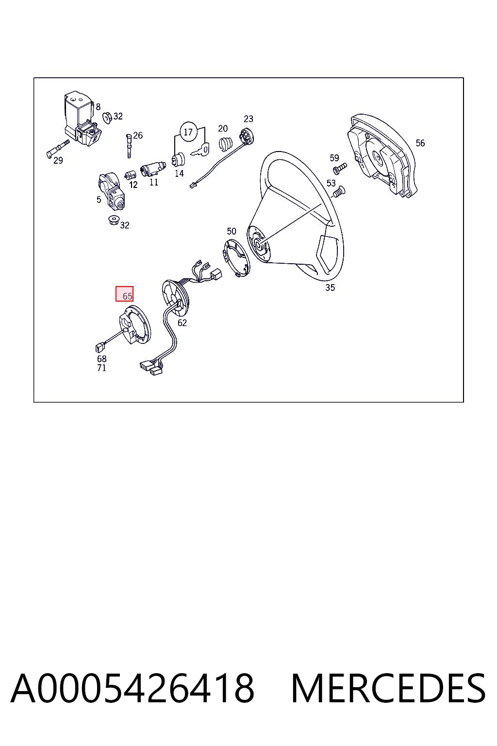 A0005426418 Mercedes