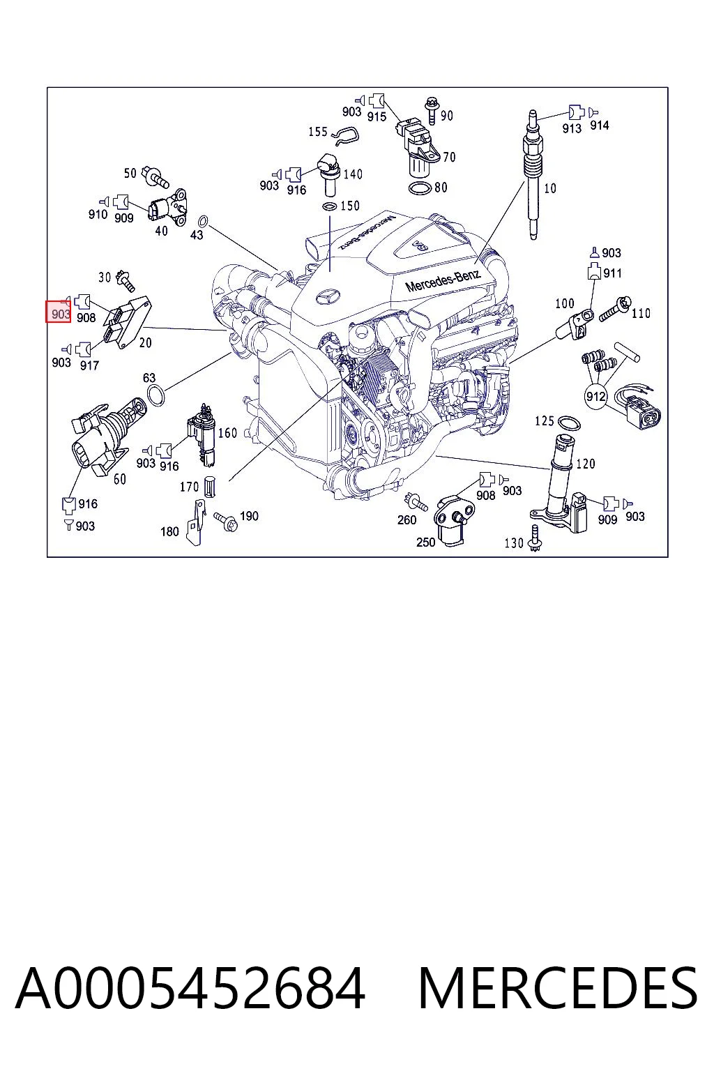 A0005452684 Mercedes