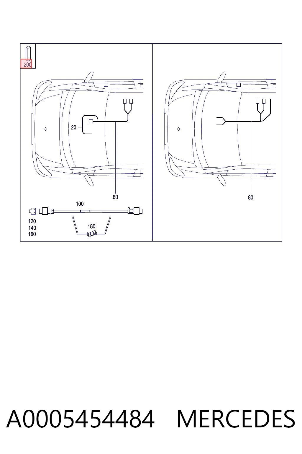 A0005454484 Mercedes