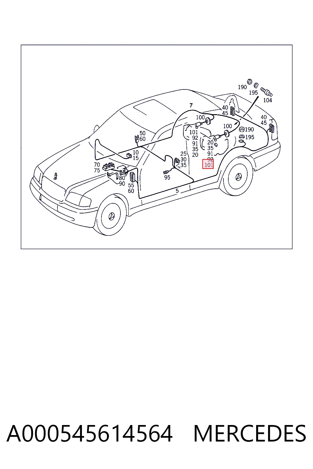 A000545614564 Mercedes