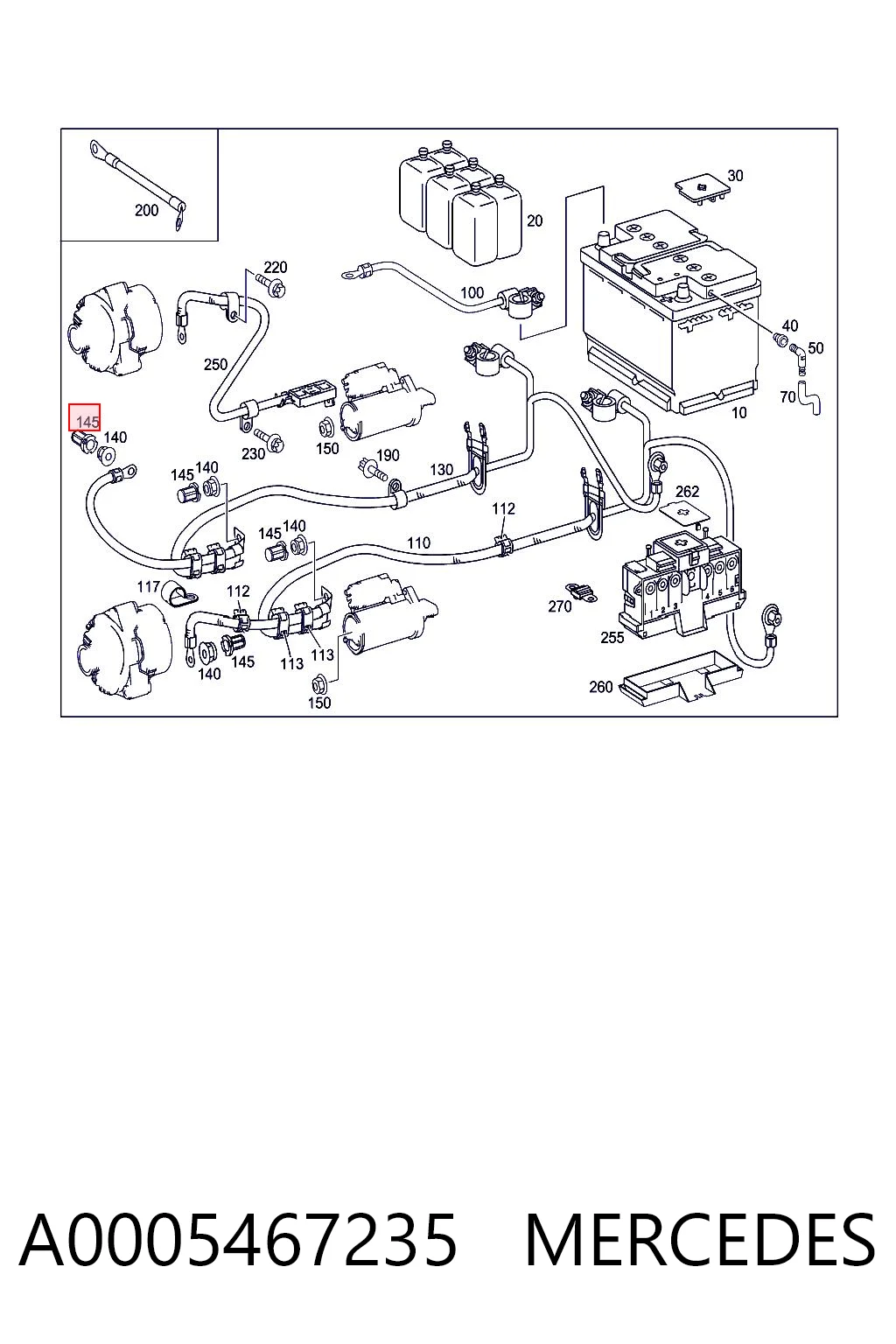 A0005467235 Mercedes
