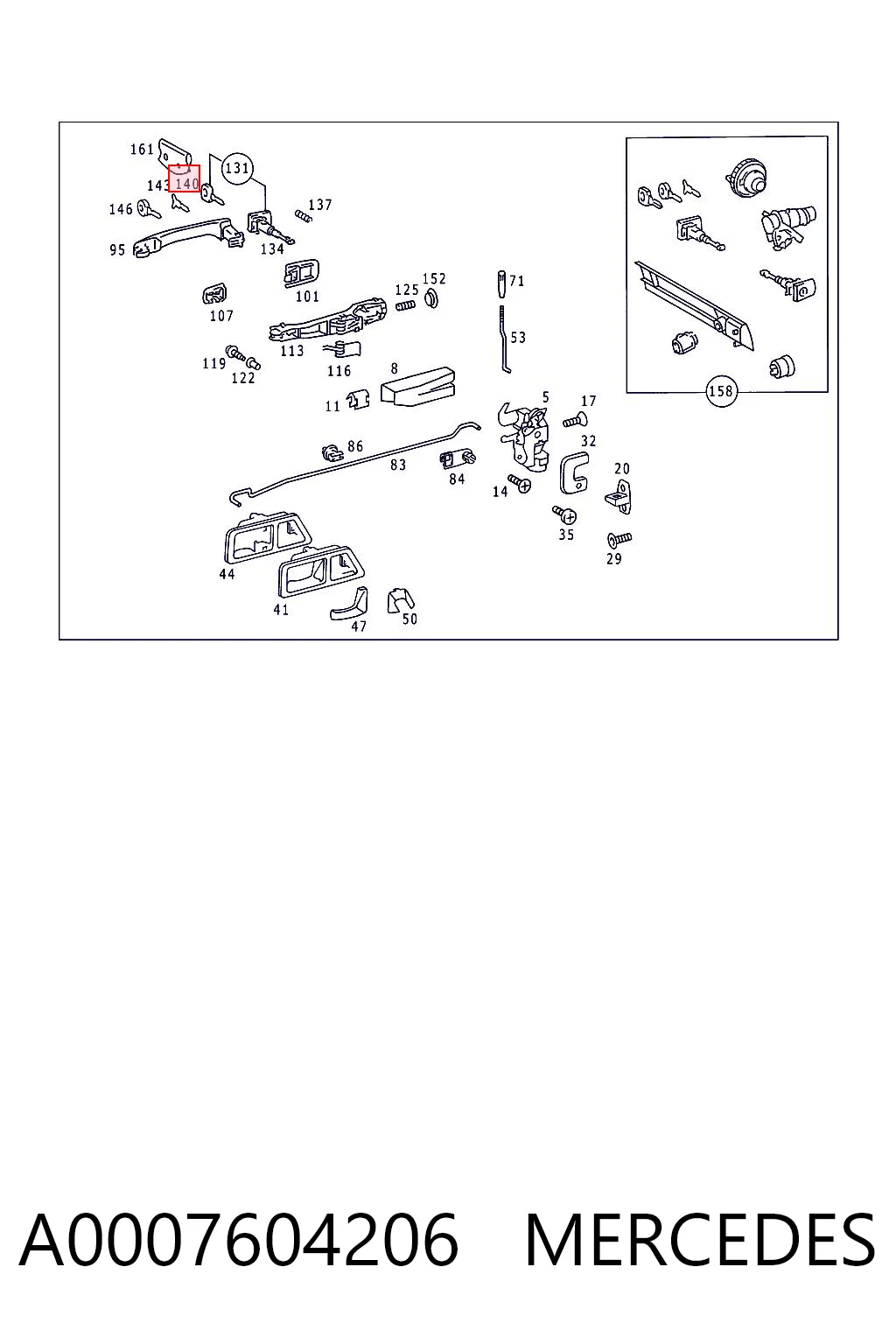 A0007604206 Mercedes