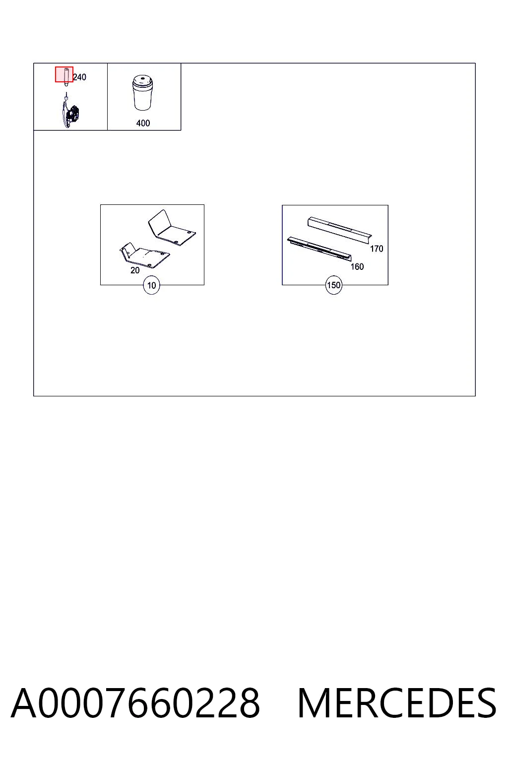 A0007660228 Mercedes 
