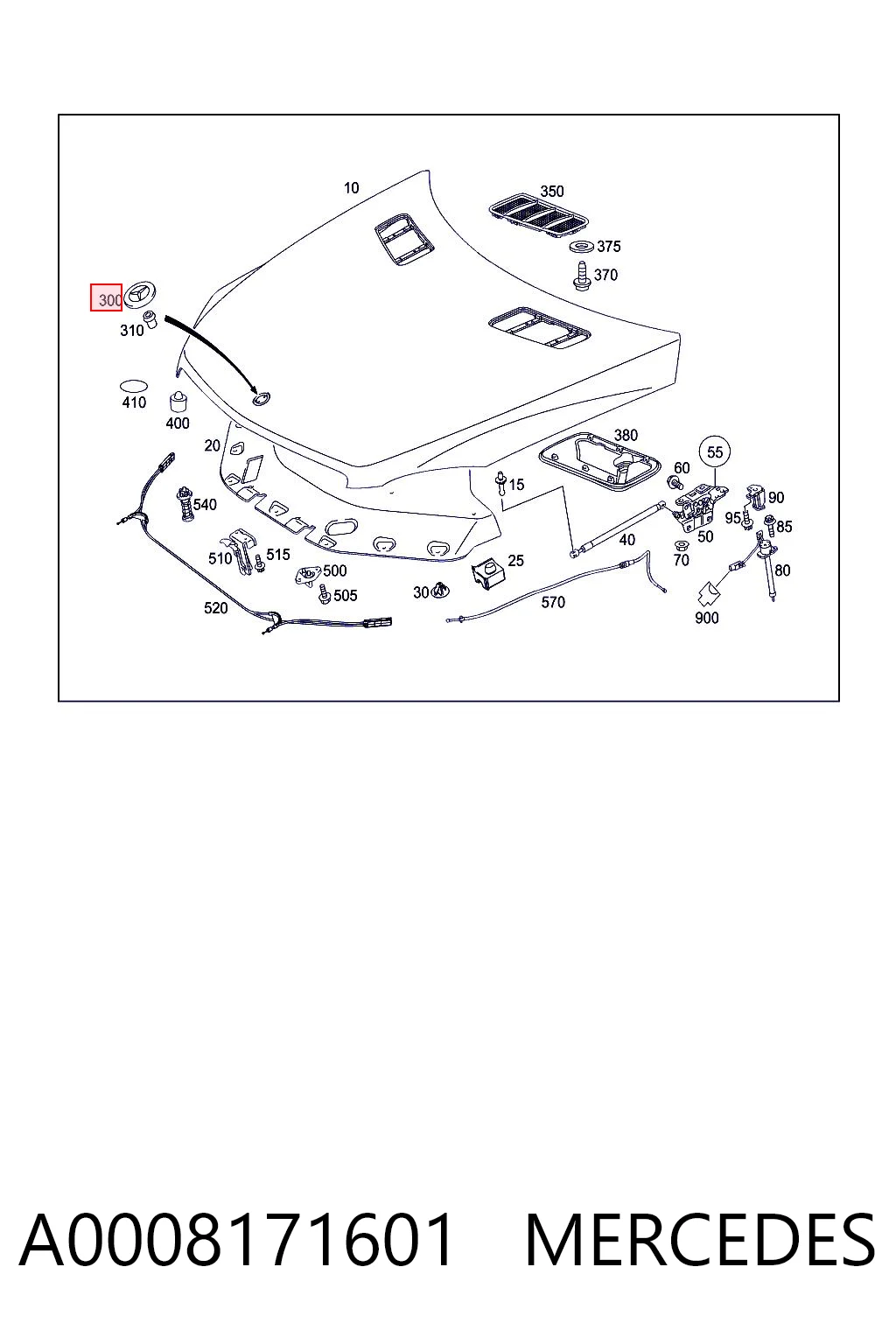A0008171601 Mercedes