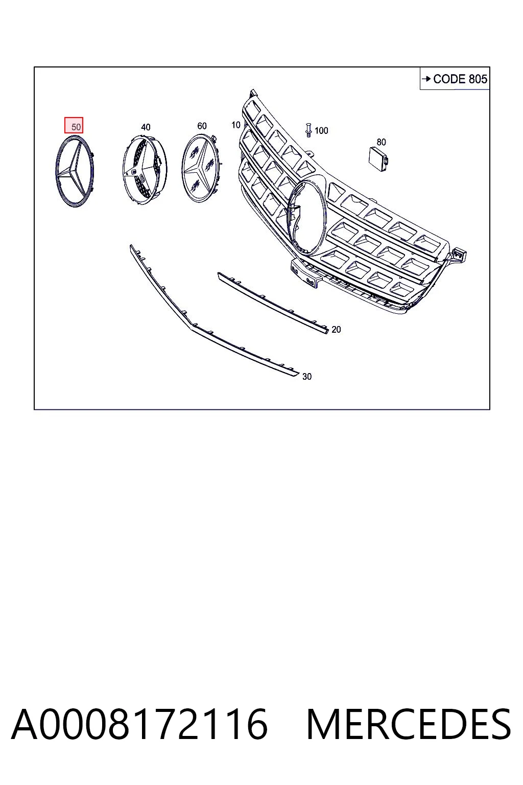 A0008172116 Mercedes
