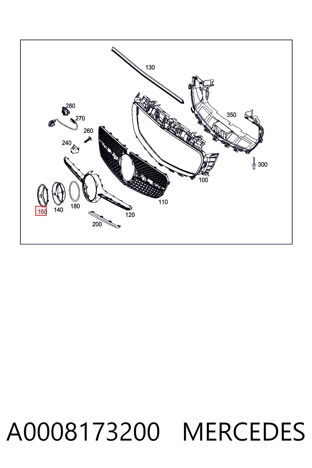 A0008173200 Mercedes