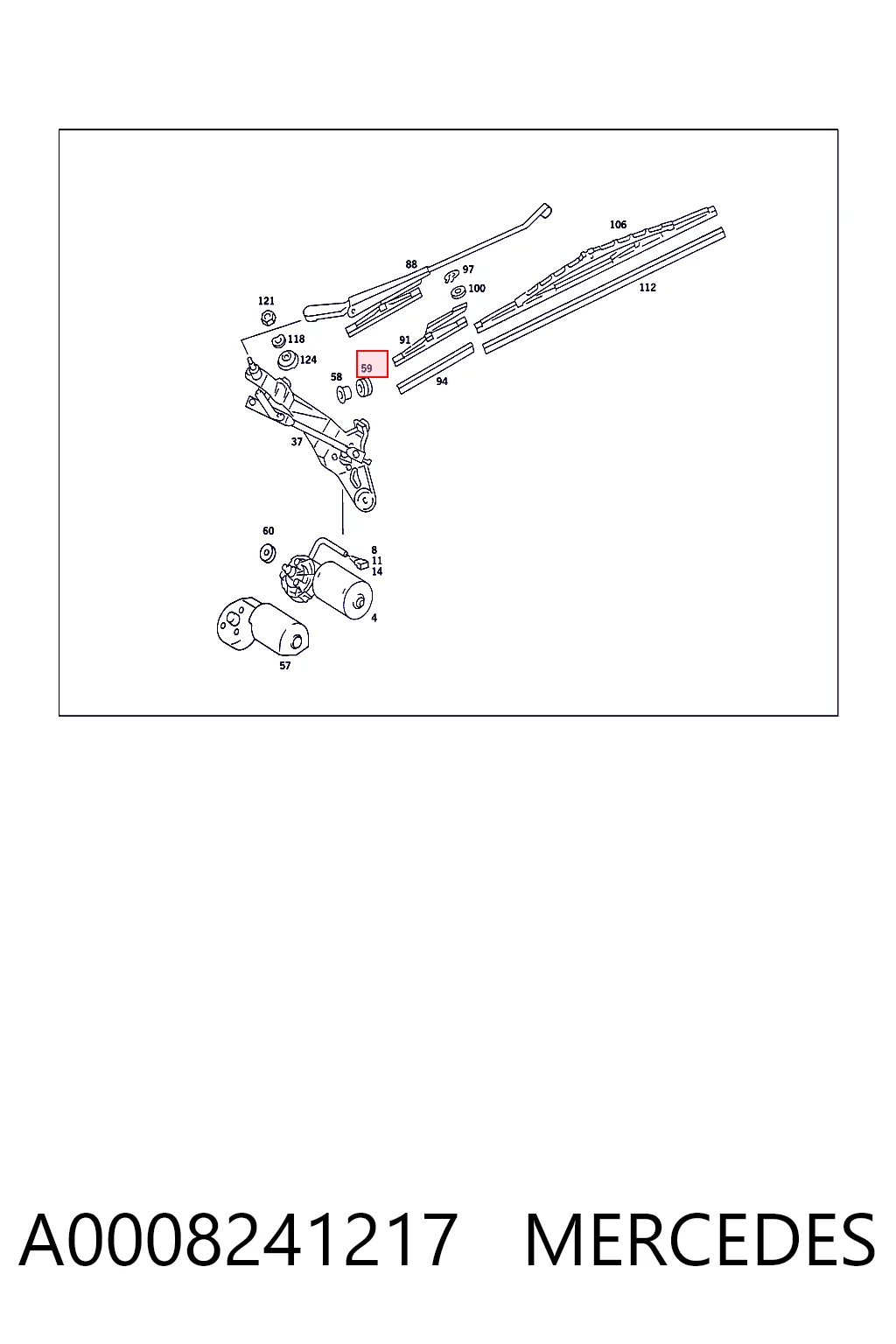 A0008241217 Mercedes