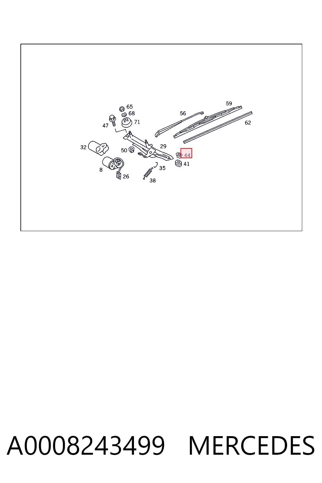 A0008243499 Mercedes