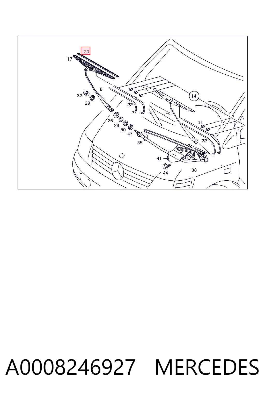 A0008246927 Mercedes