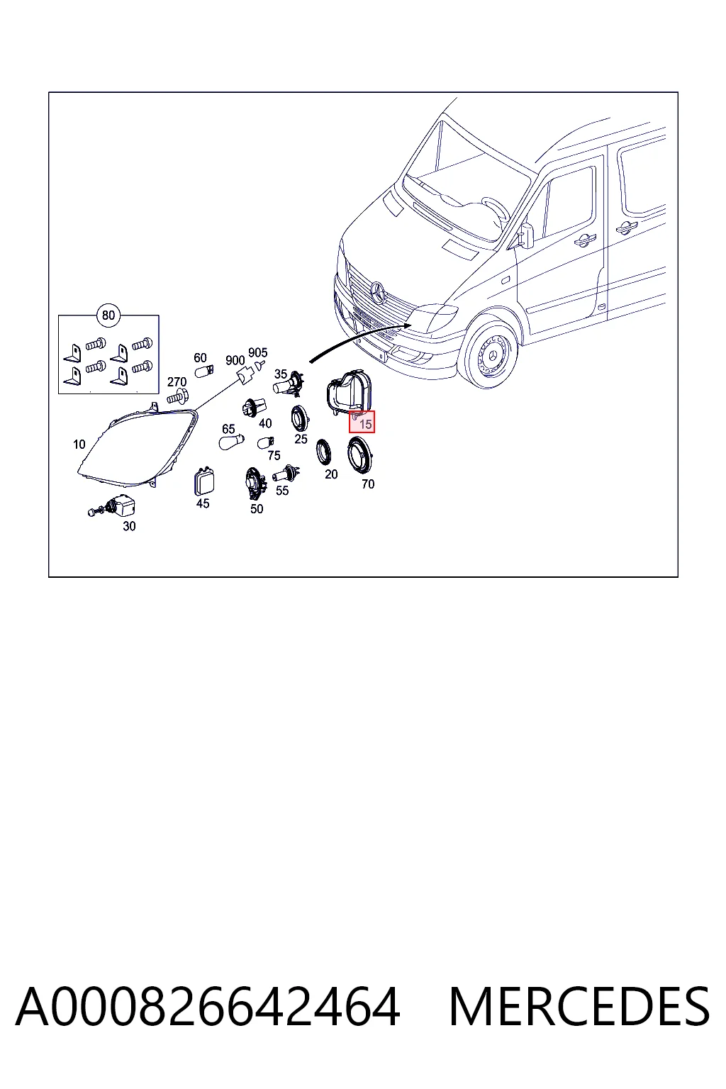 A000826642464 Mercedes