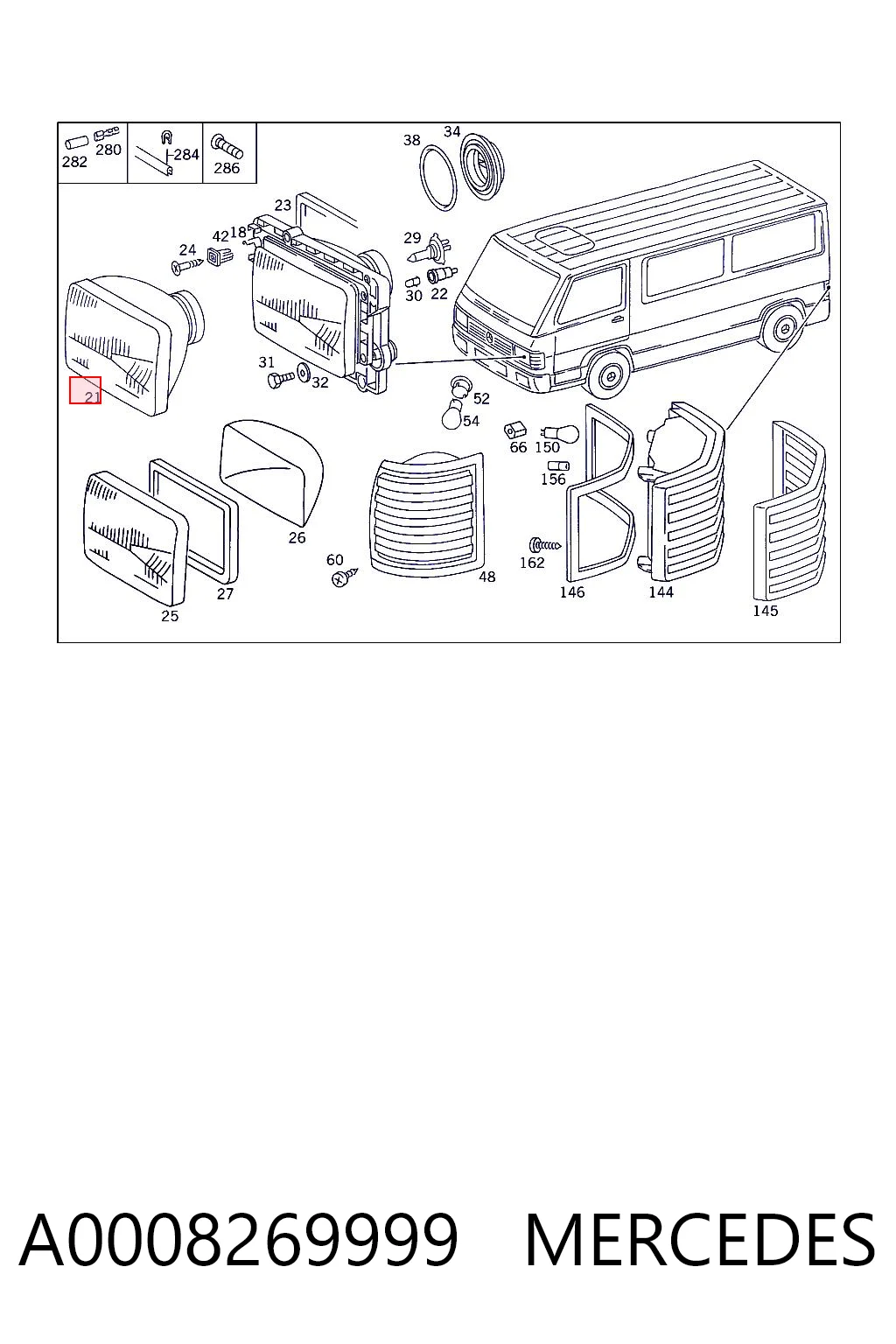 A0008269999 Mercedes