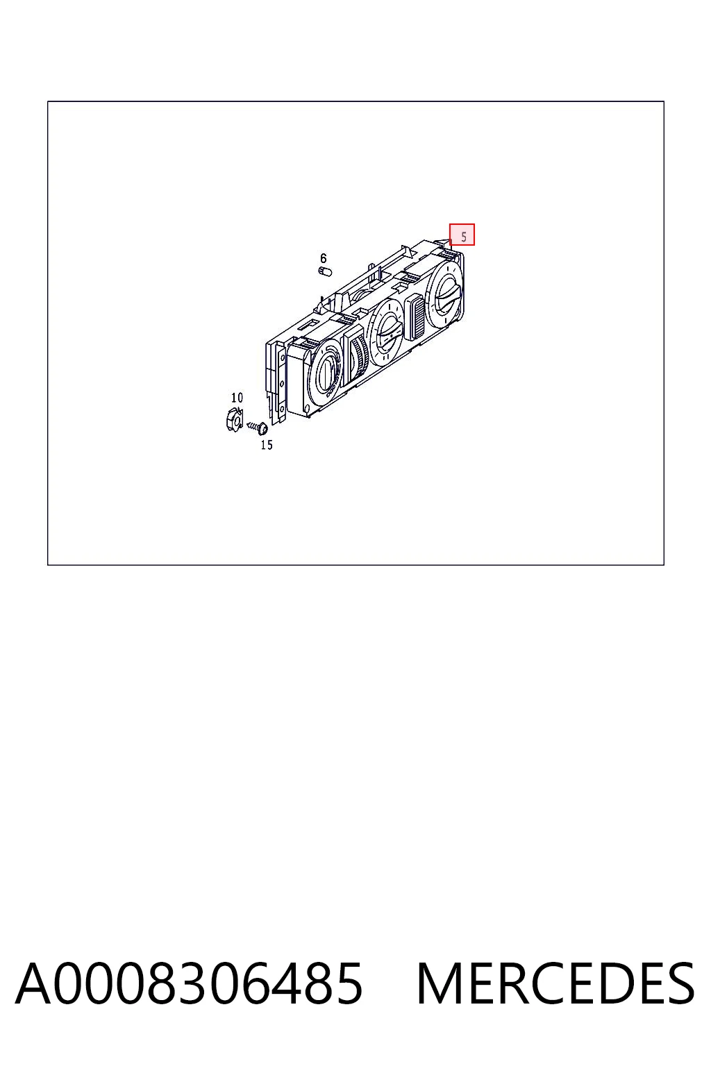 A0008306485 Mercedes