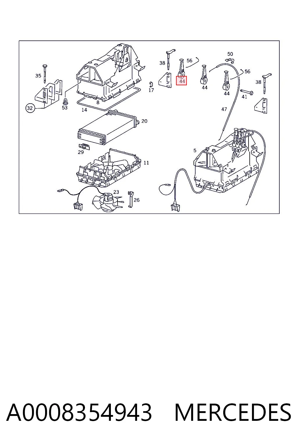 A0008354943 Mercedes