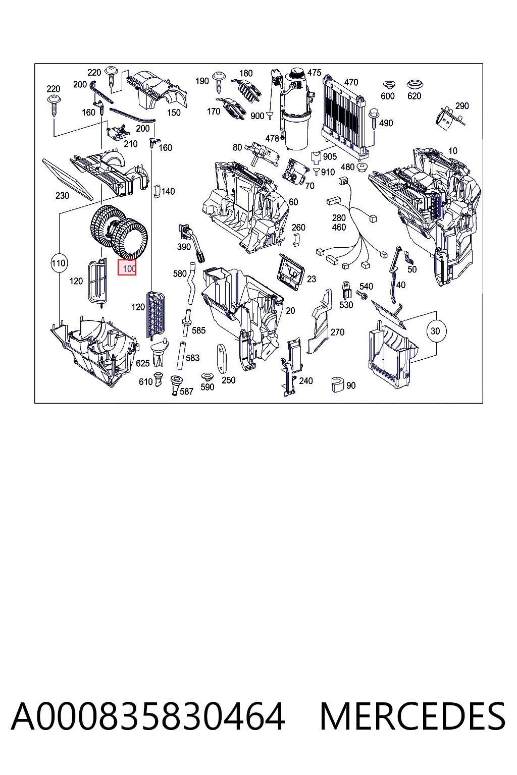 A000835830464 Mercedes