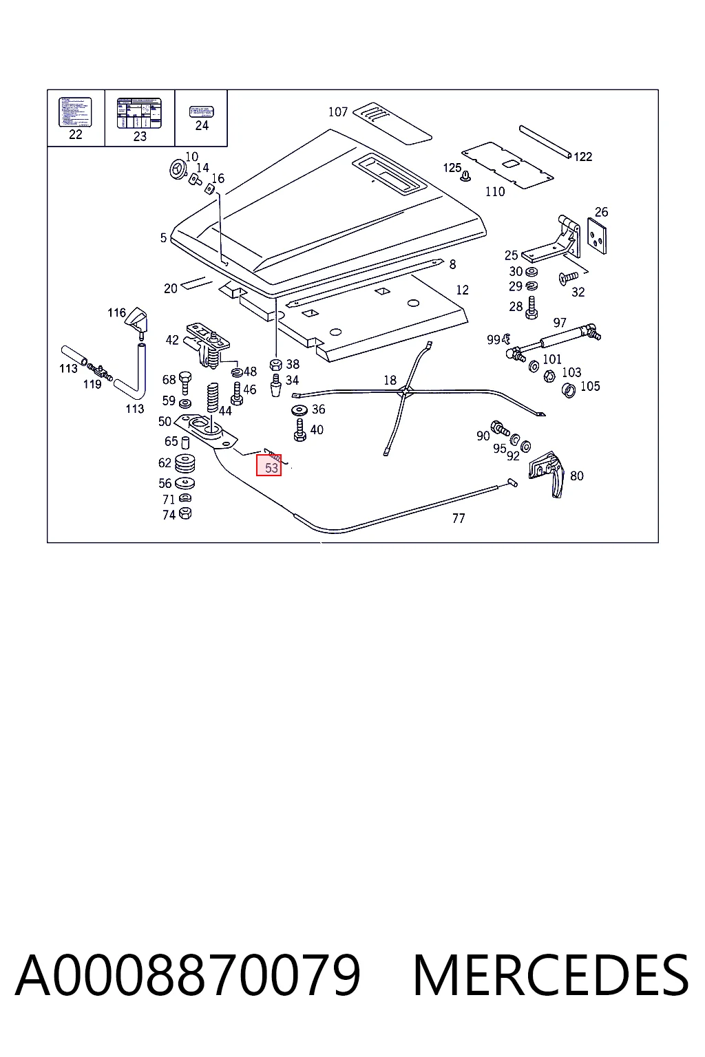 A0008870079 Mercedes