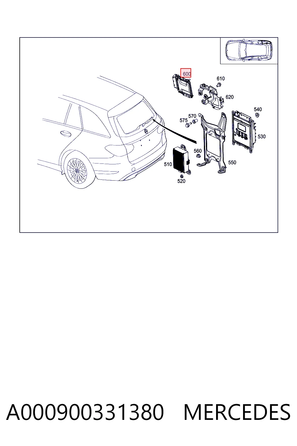 A000900331380 Mercedes