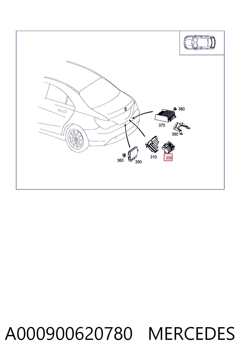 A000900620780 Mercedes