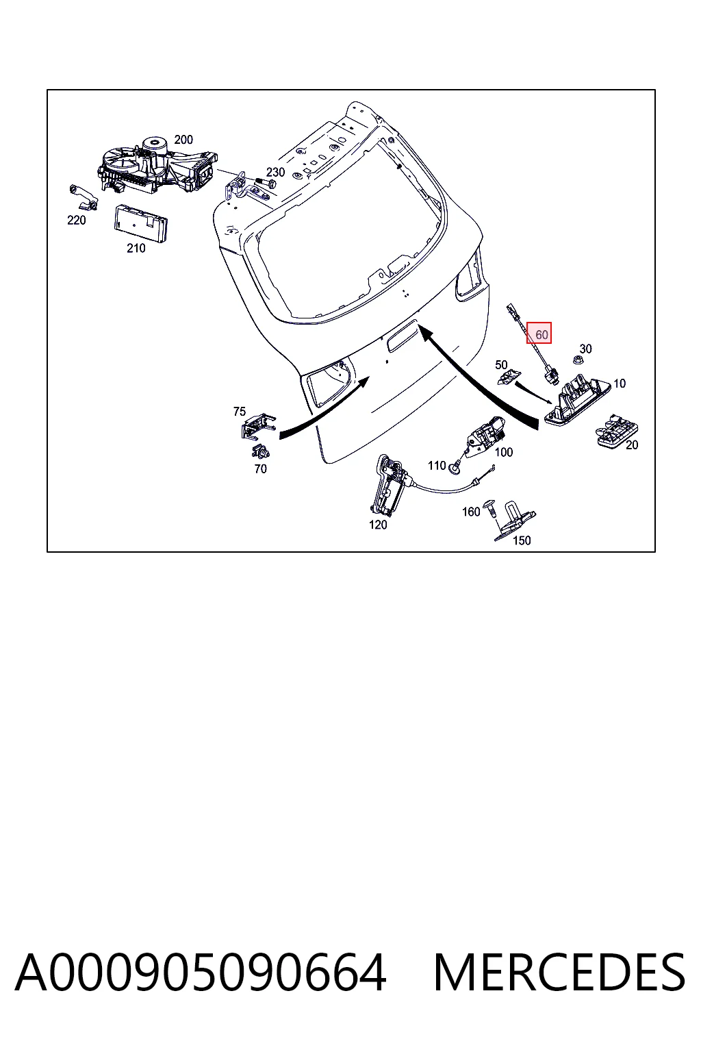 A000905090664 Mercedes