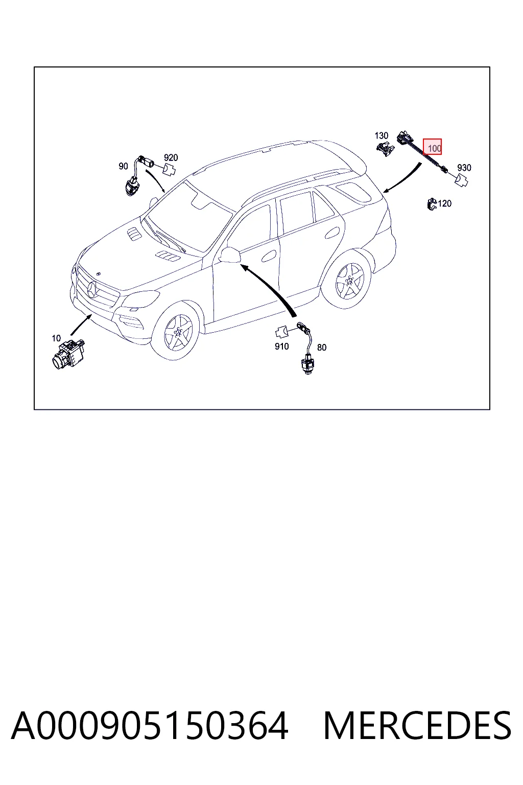A000905150364 Mercedes