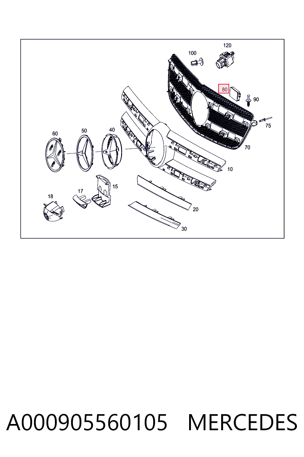 A000905560105 Mercedes