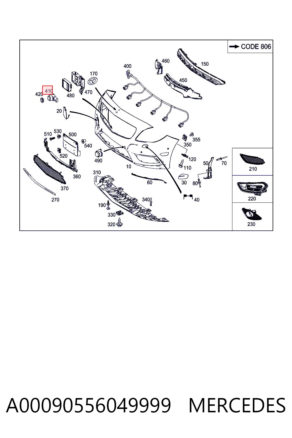 A00090556049999 Mercedes