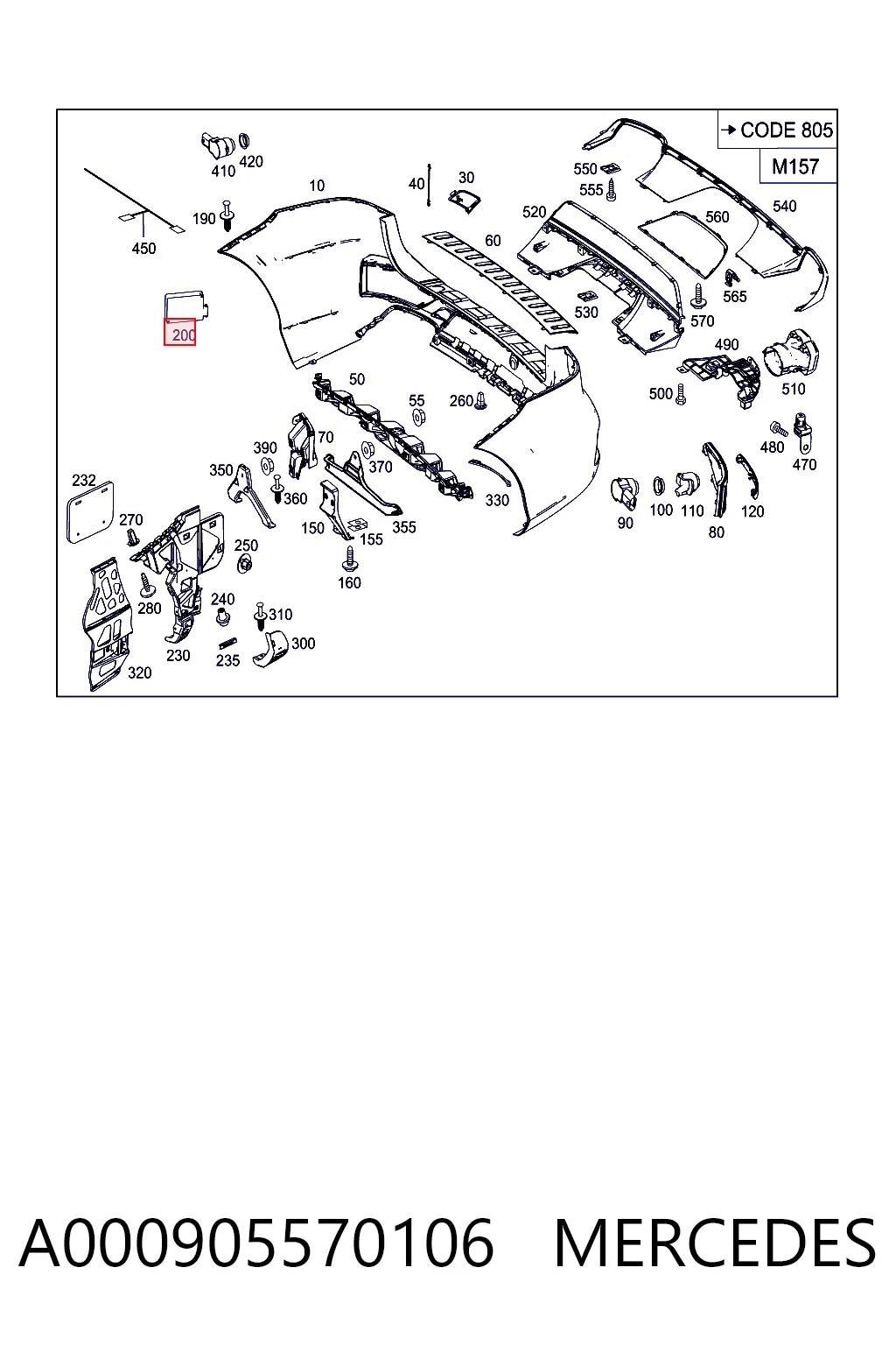 A000905570106 Mercedes
