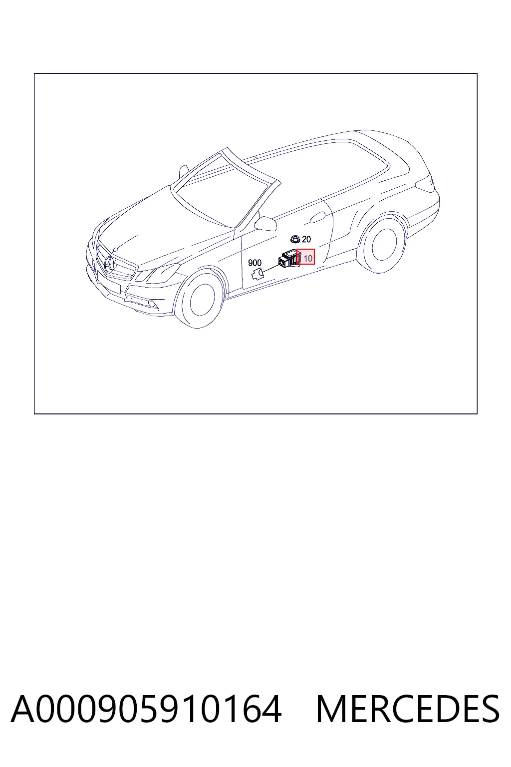 A000905910164 Mercedes