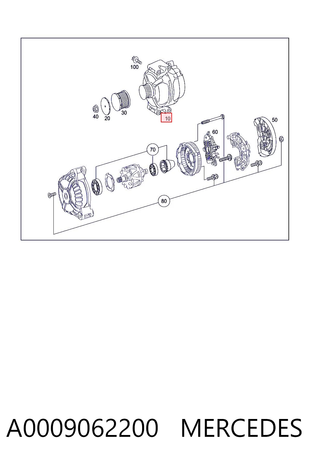 A0009062200 Mercedes