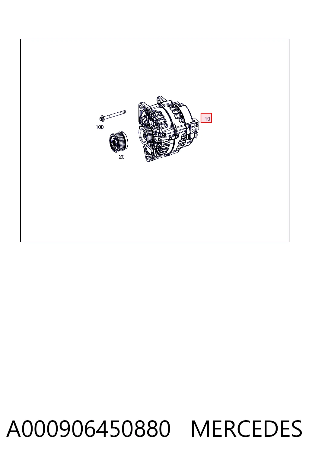 A000906450880 Mercedes