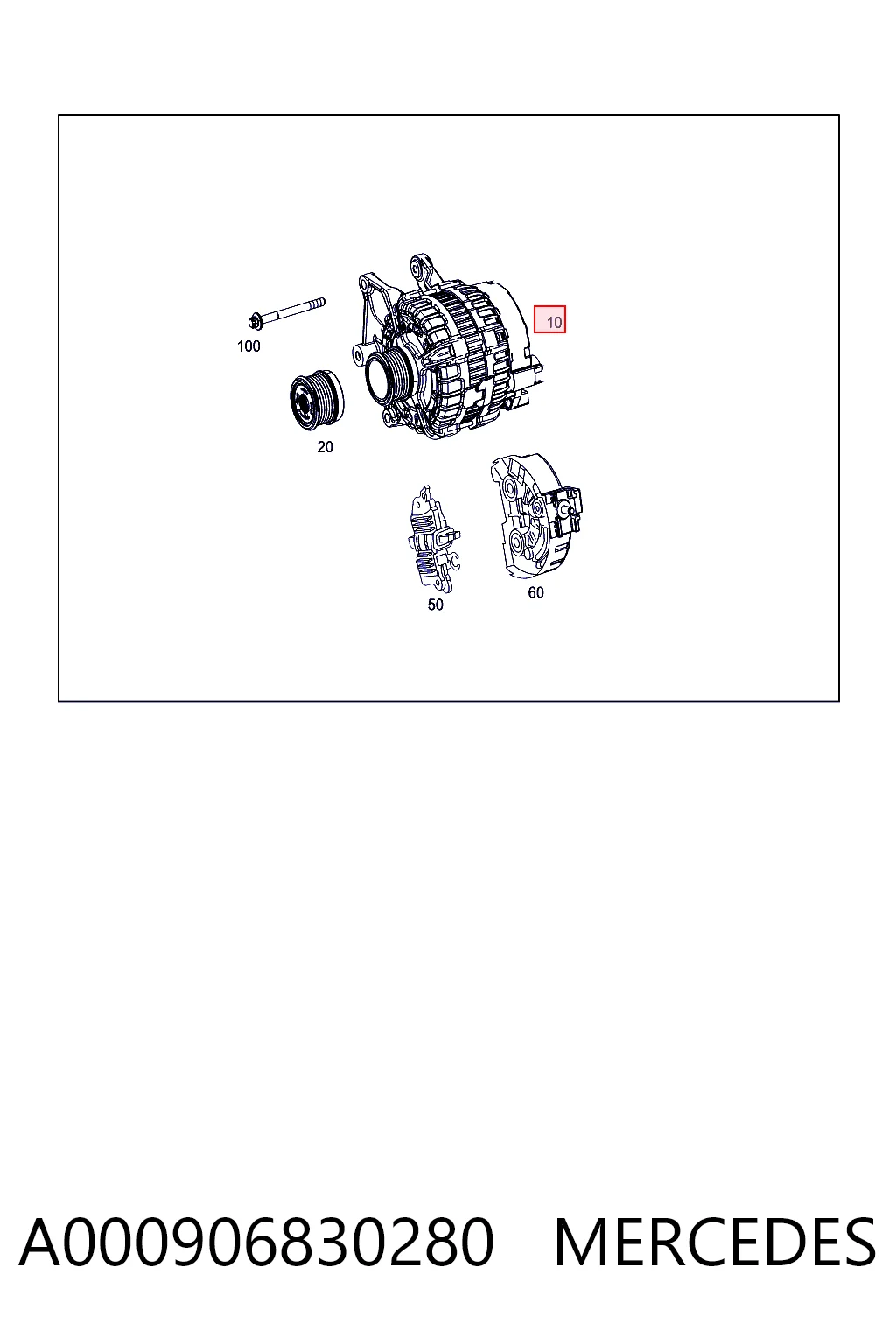 A000906830280 Mercedes