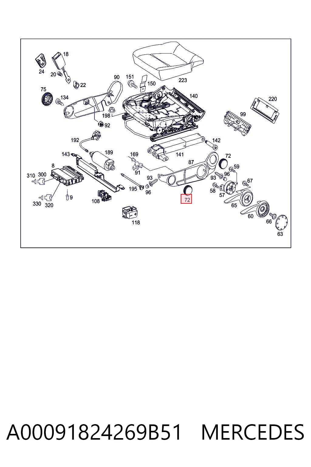 A00091824269B51 Mercedes