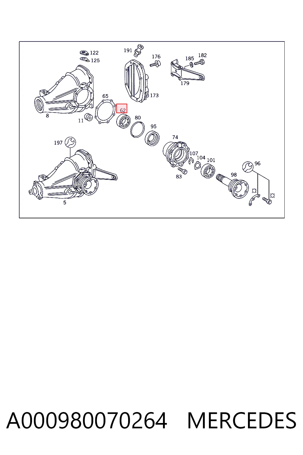 A000980070264 Mercedes