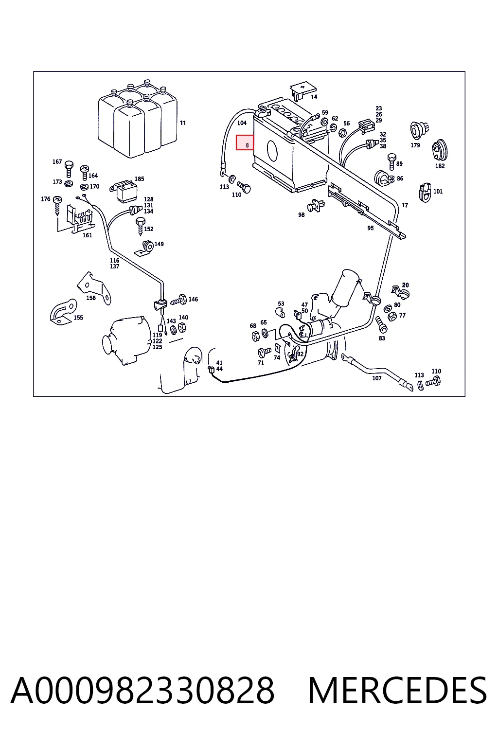A000982330828 Mercedes