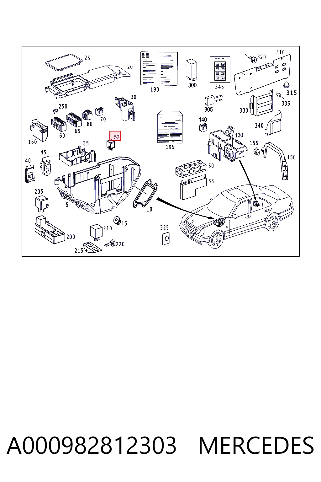 A000982812303 Mercedes