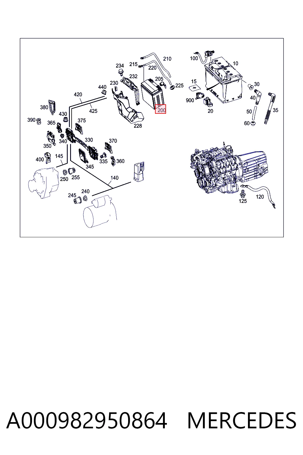 56029759AA Chrysler Batería Start-Stop