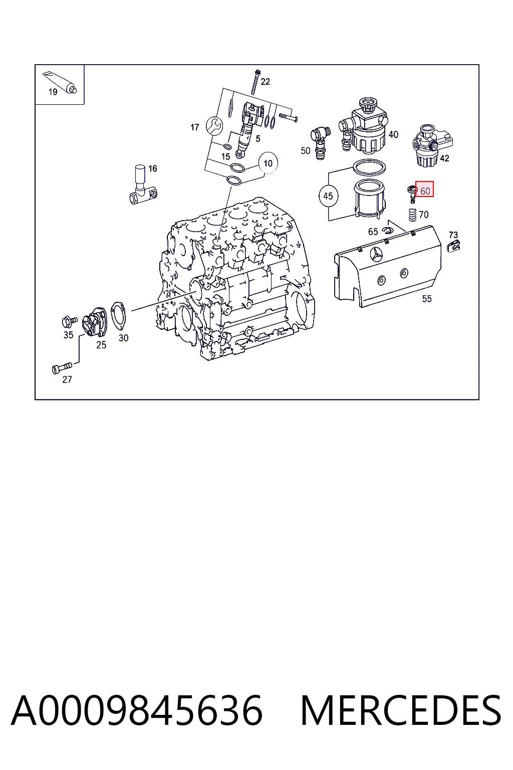 A0009845636 Mercedes