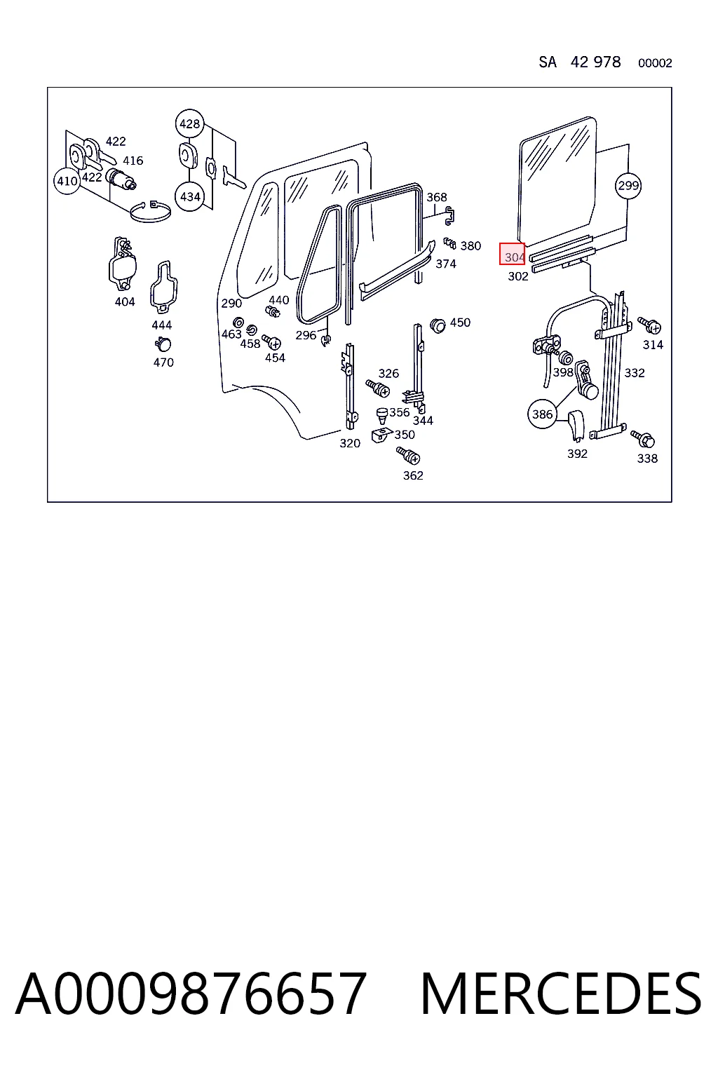 A0009876657 Mercedes