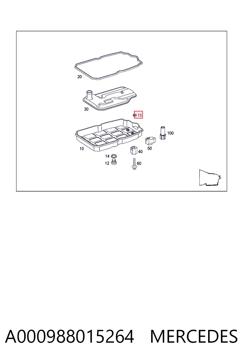 A000988015264 Mercedes