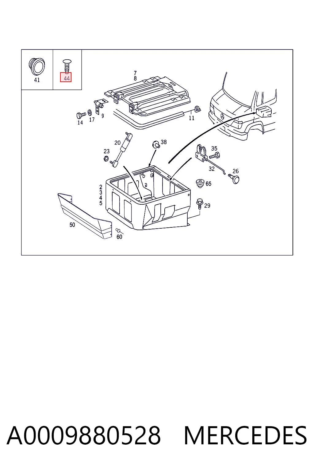 A0009880528 Mercedes