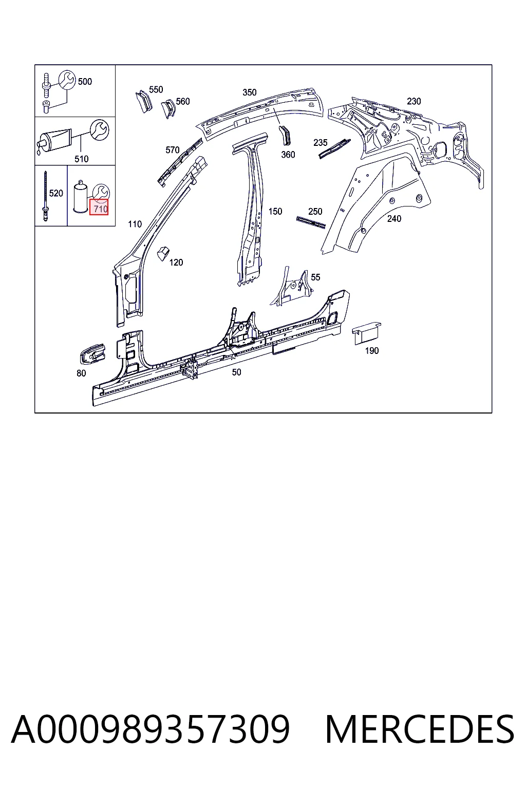 A000989357309 Mercedes