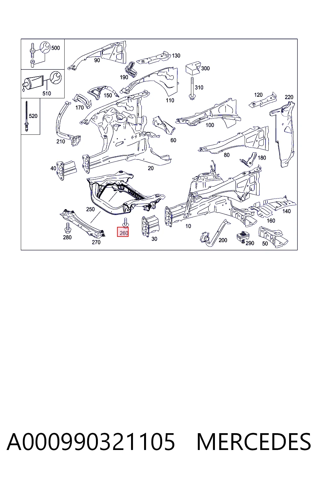 A000990321105 Mercedes