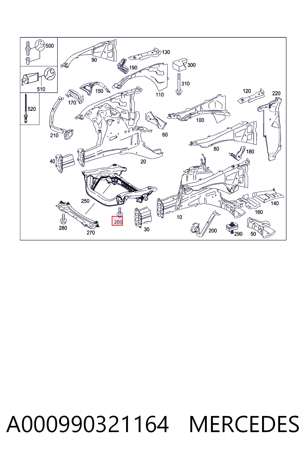 A000990321164 Mercedes