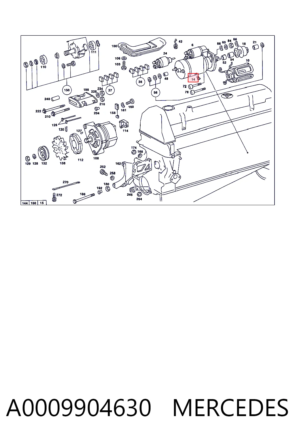 A0009904630 Mercedes